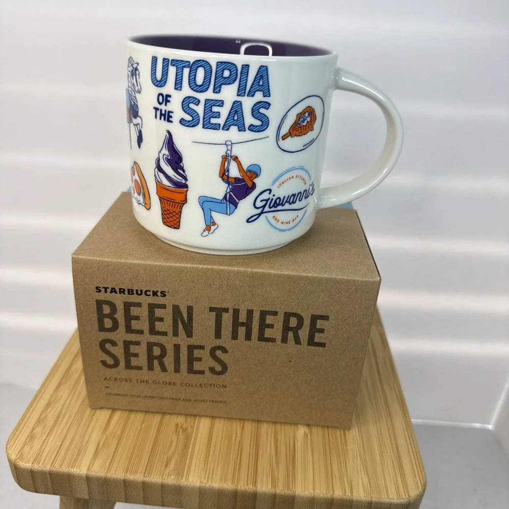starbucks been there series mug 14oz Utopia Of The Seas NIB
